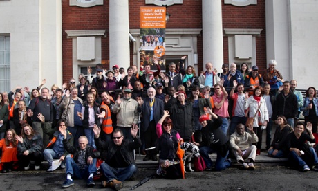 Cooltan Arts outside Maudsley Hospital