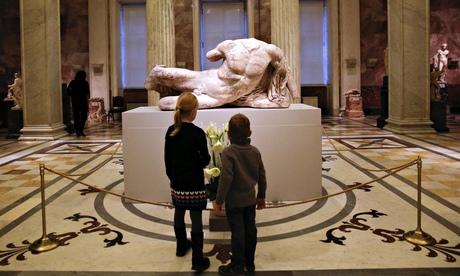 Sculpture of  Ilissos at Hermitage Museumin St Petersburg
