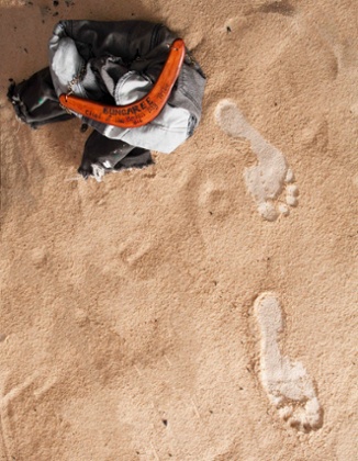 Leanne Tobin's Clothes don’t always maketh the man installation.