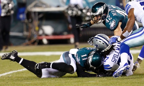 C.J. Spillman made the most of a gaffe Josh Huff, who recovered the opening kickoff, leading to an early Cowboys touchdown.