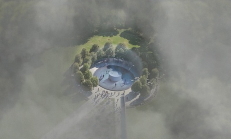 Daan Roosegaarde’s plan for a smog-free park uses buried coils of copper to create an electrostatic field that attracts smog particles.