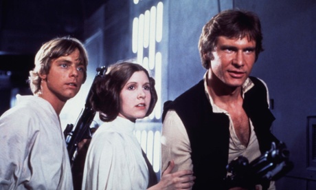 The gang's all here … the original Star Wars cast.