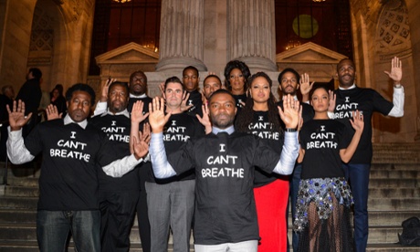 Selma cast and crew outside New York public library … E Roger Mitchell, Wendell Pierce, Omar Dorsey, John Lavelle, Stephan James, Kent Faulcon, David Oyelowo, Lorraine Toussaint, director Ava DuVernay, Tessa Thompson, Andre Holland, and Colman Domingo