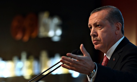 Turkish president Recep Tayyip Erdogan