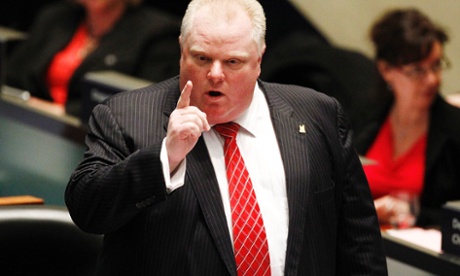 Toronto Mayor Rob Ford