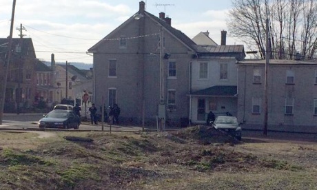 The scene in Pennsburg.