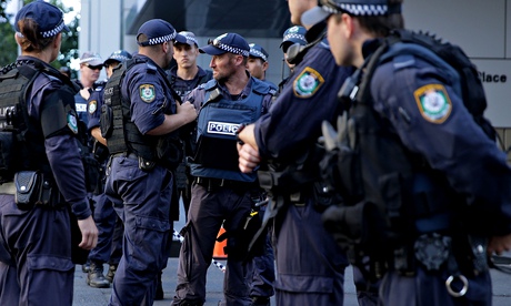 Sydney siege police