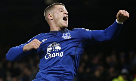 Everton's Ross Barkley 