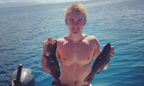 Shark attack victim Daniel Smith