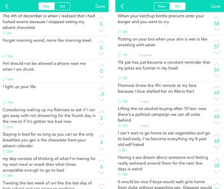 Yik Yak – Glasgow