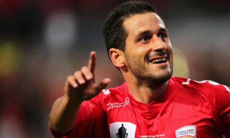 Sergio Cirio celebrate his goal, his sixth of the tournament. Photo by Daniel Kalisz/Getty Images.