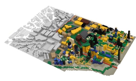 MIT Media Lab’s CityScope merges tangible models with digital information.