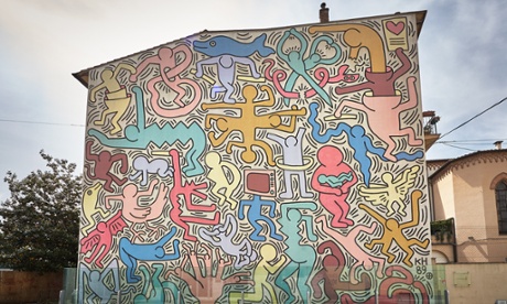 A mural in Pisa, Italy.