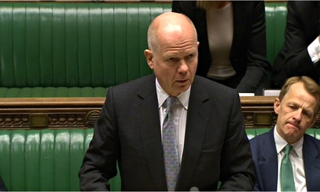 William Hague outlines the options for English votes for English laws in the Commons