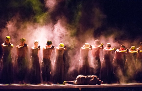 Akram Khan in Dust from Lest We Forget by English National Ballet