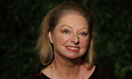 British author Hilary Mantel poses on th