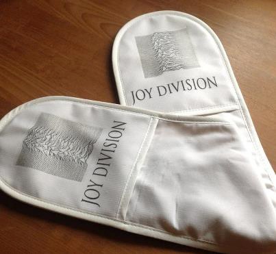 Joy Division oven gloves