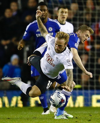 Here's Andre Schurrle being naughty.