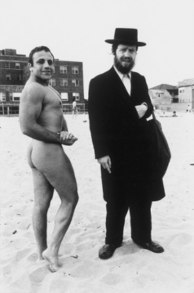 Hassid and Jewish Bodybuilder