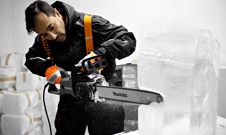 The Ice Academy ice scuplting