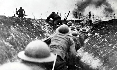 first world war troops