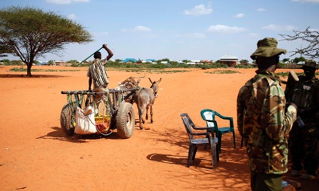 Kenya-Somalia border town of Mandera
