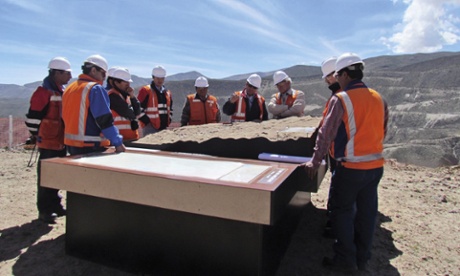 Miners having a discussion