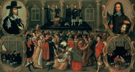 An Eyewitness Representation of the execution of King Charles I of England, 1649 by John Weesop.