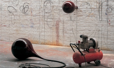 Anish Kapoor's Blood Solid, part of the original Fig-1 exhibition in 2000.