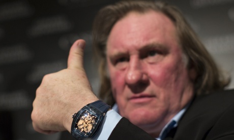 Gerard Depardieu watch Russia