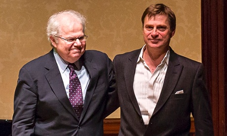 Emanuel Ax (left) and Simon Keenlyside