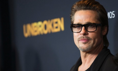 One not angry man … Brad Pitt at the premiere of Unbroken, 15 December.