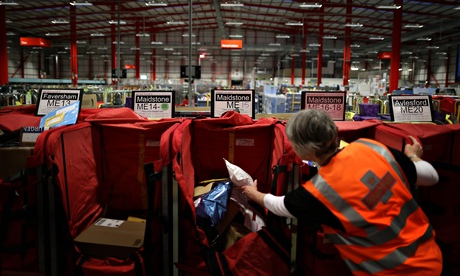 Royal Mail sorting office