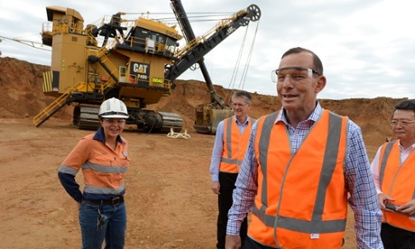 Tony Abbott and coal