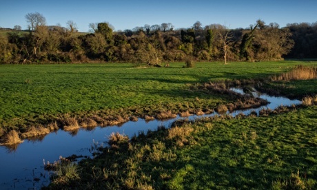Burgh fortified Saxon hillfort, Burpham in West Sussex.