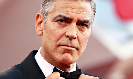 George Clooney in bow tie