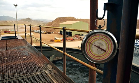 MDG : Eritrea gold, copper and zinc mine Bisha mine : 