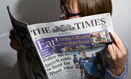 The Times UK daily newspaper