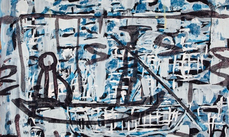 Ian Fairweather's On The Lake from his Drunken Buddha series.