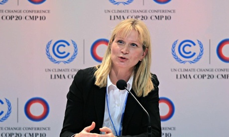 COP20 Summit in Lima : European Comission negotiator chief, Elina Bardram