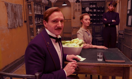Ralph Fiennes in The Grand Budapest Hotel.