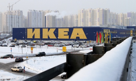 Ikea's store in Khimki near Moscow.