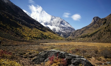 Autumn in Yading. Photo taken this October in Yading national reserve, one of the most exciting landscape photography spots located in Sichuan Province of China 