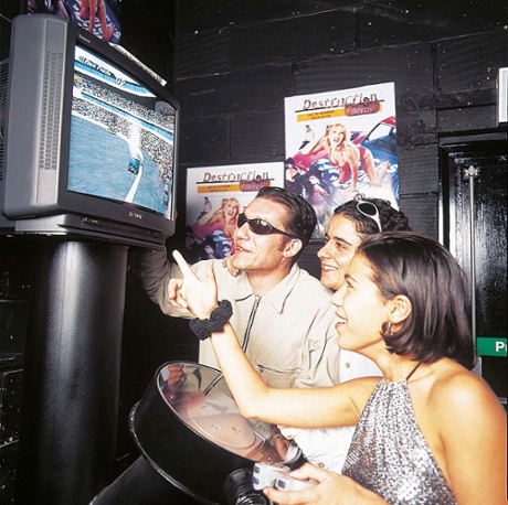 A dedicated PlayStation area in Ministry of Sound