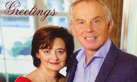 The Blair's Christmas card, 2014.