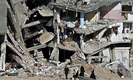 Palestine, ruined building