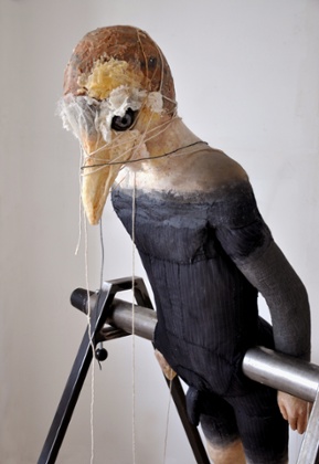 Narmine Sadeg Man-bird, 2014