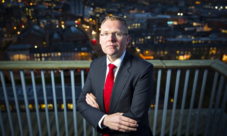 Nick Forbes, the leader of Newcastle city council, which is in the process of cutting its budget by 