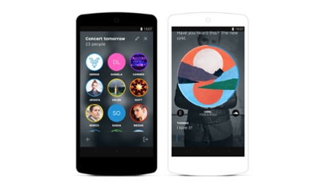 Wire blends chat and voice calls.