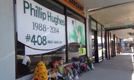 Phillip Hughes tributes in the streets of Macksville